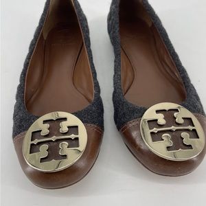 Tory Burch Minnie ballet flats size 9.